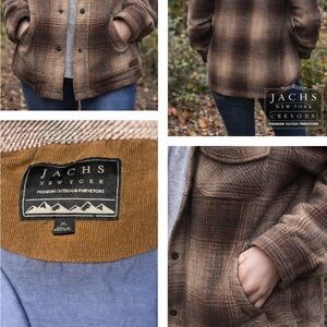 Jachs New York Plaid Jacket XL | Premium Outdoor Purveyors Wool Blend